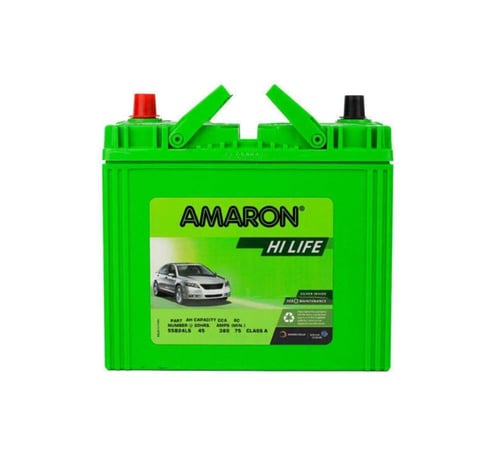 بطارية امارون 45 امبير 12 فولت ضمان سنة هندي AMARO...