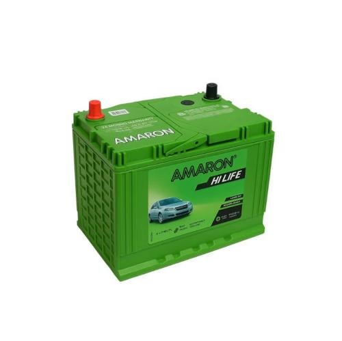 بطارية امارون 44 امبير ضمان سنة هندي اصبع صغير AMA...