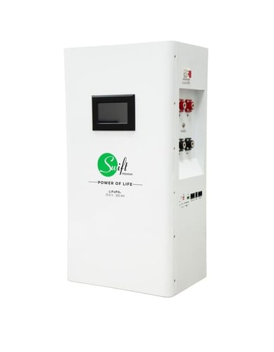 بطارية Swift ليثيوم 300 امبير 24 / 25.6 فولت 7.6 ك...