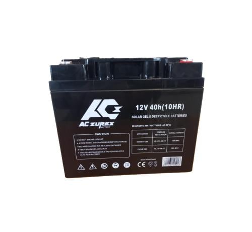 بطارية 40 امبير 12 فولت AC ZUREX 12V 40A فيتنامي ج...
