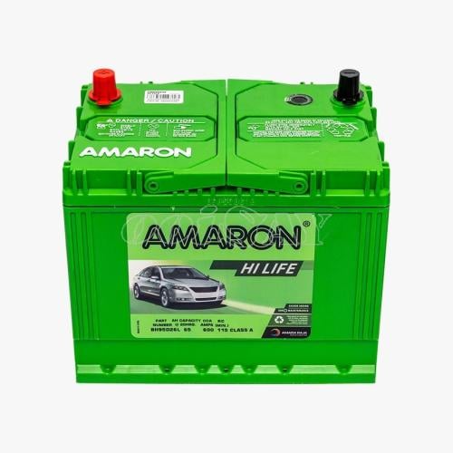 بطارية امارون 65 امبير ضمان سنة هندي AMARON MF95D2...