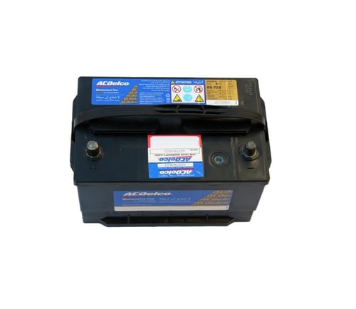 بطارية اي سي ديلكو 75 امبير 12 فولت لسيارات الفورد...