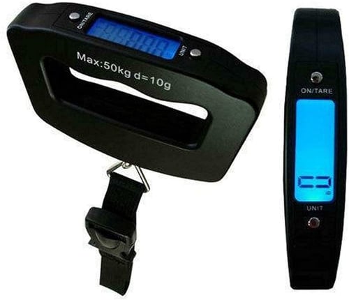 ميزان إلكتروني بشاشة ال سي دي لقياس وزن حقائب السف...