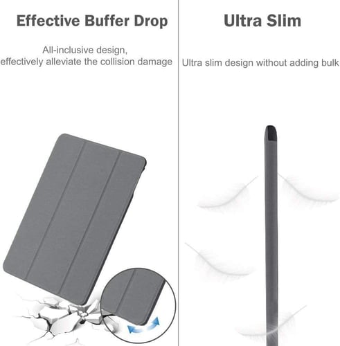غطاء جراب حماية ابل ايباد 10.2 انش مع حامل قلم مسن...