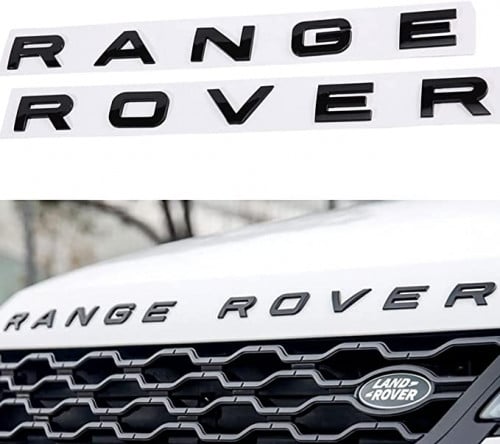 شعار حروف رنج روفر RANGE ROVER لسيارات لاند روفر ا...