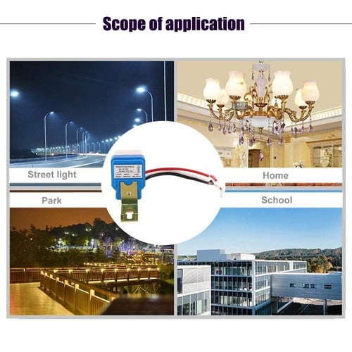 حساس ضوء خلية كهروضوئية جهد 220 فولت 50-60 هيرتس 1...