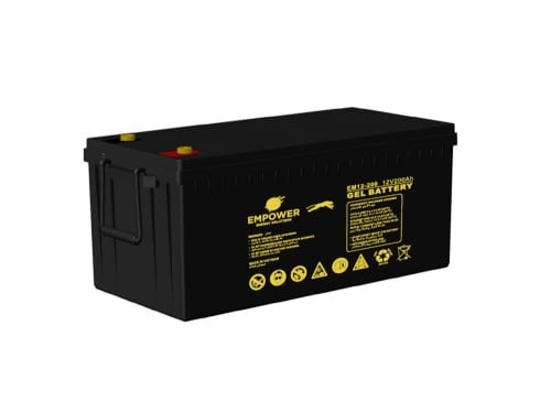بطارية فيتنامي 200 امبير 12 فولت عريض جل شحن عميق...