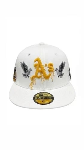 A's White Cap Locked