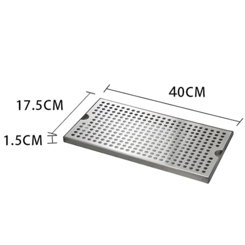 صينية تقطير استانليس ستيل بدون مصرف