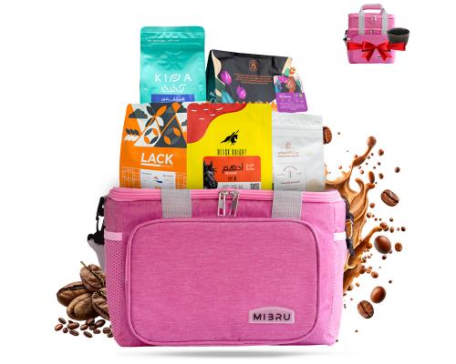 بكج محاصيل القهوة المقطرة مع شنطة