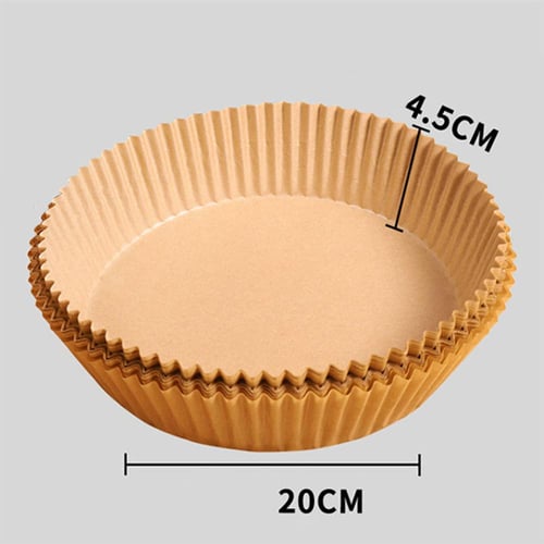 ورق مقلاة هوائية عدد 100 قطعه مقاس 16cm×4.5cm
