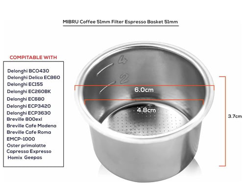 سلة لمقبض البورتافلتر51 MM BIG