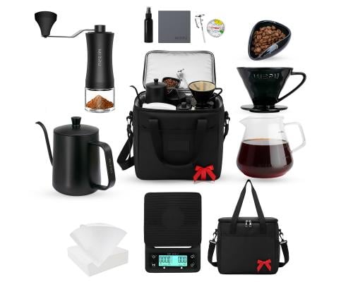 شنطة قهوة مختصة v60 بكج من 11 قطع