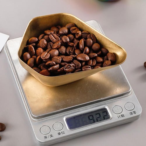 صحن جرعات قهوة من الاستانليس ستيل متعدد اللون