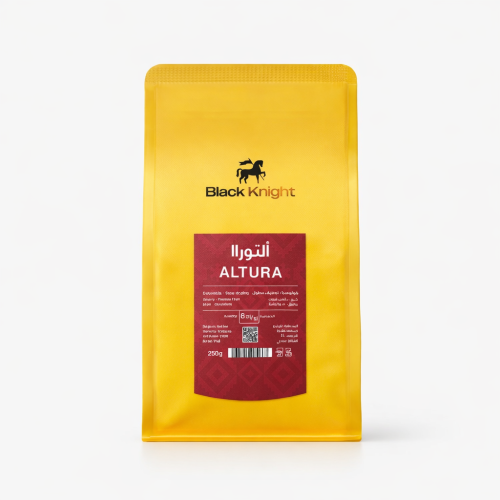 قهوة الفارس الأسود ألتوراا كولومبيا مجففة مطولة 25...