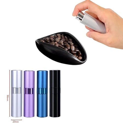 بخاخ ترطيب حبوب البن فضي