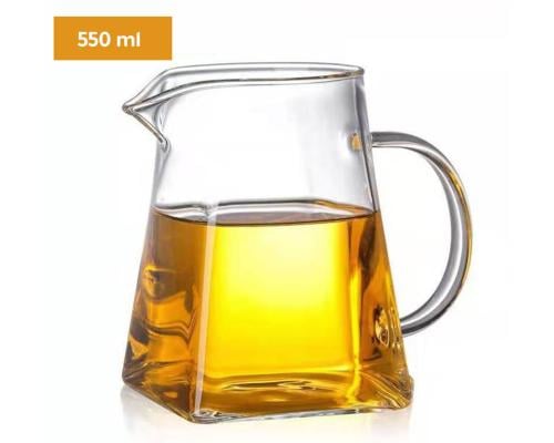 ابريق زجاجي لتقديم الشاي و القهوة 550 مل