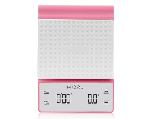 مجموعة v60 لون زهري بميزان احترافي