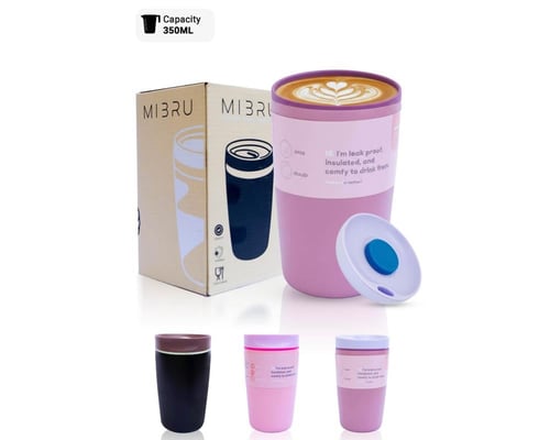 كوب قهوة حافظ للحرارة 12oz
