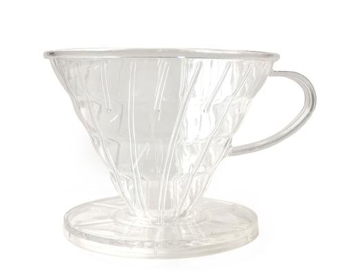 قمع تقطير قهوة مقاس 02 مصنوع من مادة البولي كربوني...