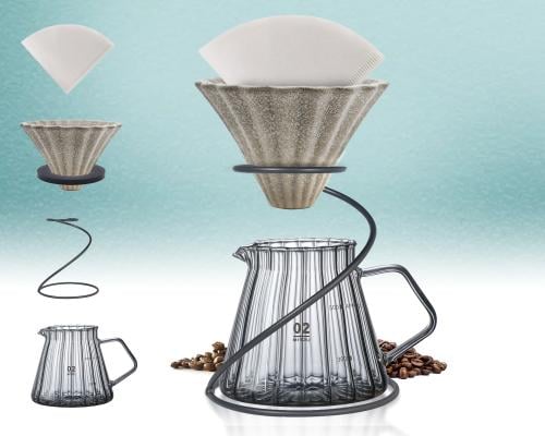 مجموعة قهوة مختصة V60 (5 قطع) | V60