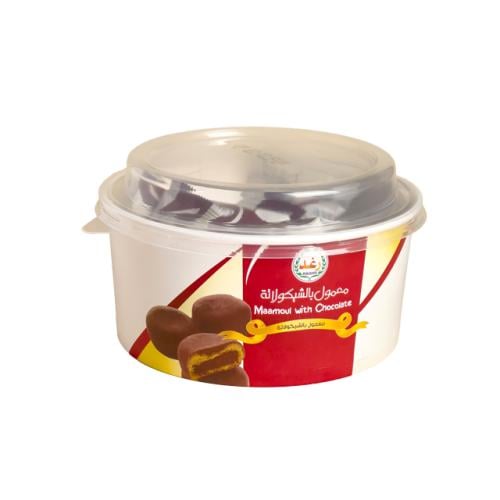 معمول بالتمر مغطى بالشيكولاته رغد 400 جرام