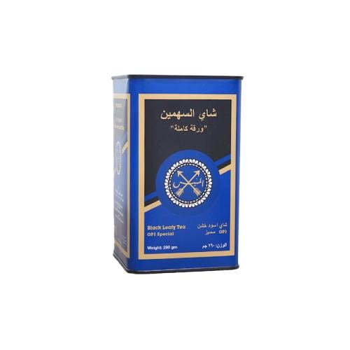 شاي السهمين اسود خشن ورقة كاملة 290 جرام