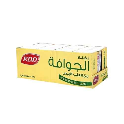 كي دي دي نكتار جوافه بدون سكر 24 حبة 180 مل