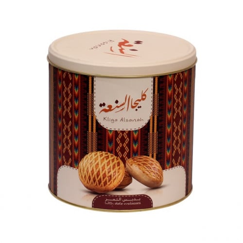 كليجا السنعة بدبس التمر اسطواني 500جرام