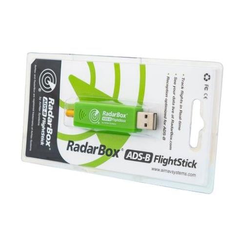 جهاز استقبال إشارات الطائرات (ADS-B) عبر منفذ USB...