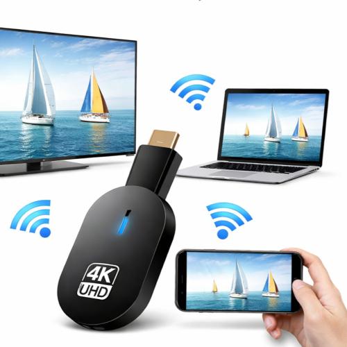 جهاز استقبال عرض شاشة لاسلكي (HDMI) يدعم دقة 4K لل...