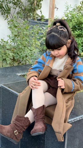 فروات اطفال أنيقة بالاسم