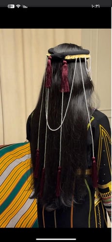 عقال نسائي - شغل يدوي