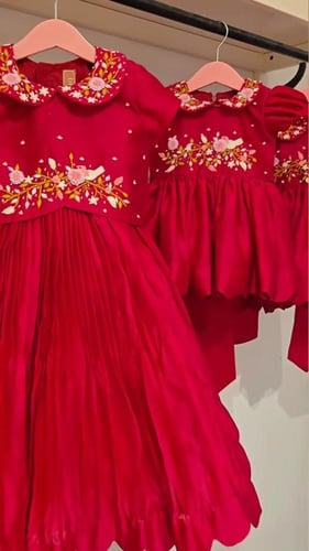 فستان العيد جديد وحصري مع ريف