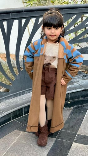 فروات اطفال أنيقة بالاسم