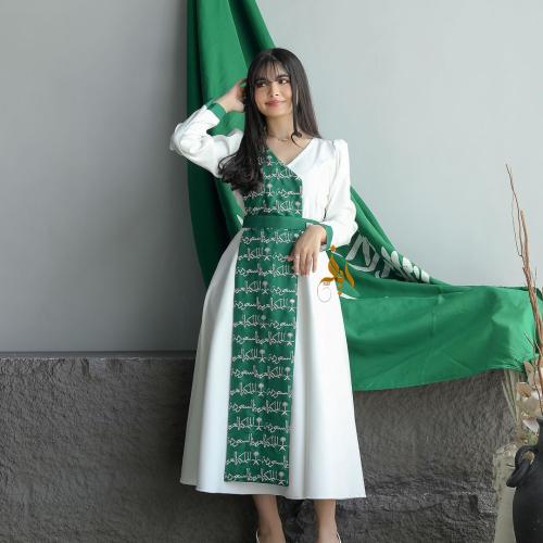 فستان اليوم الوطني_مميز