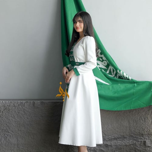 فستان اليوم الوطني_مميز