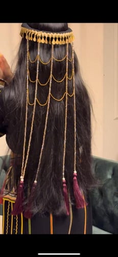 عقال نسائي - شغل يدوي