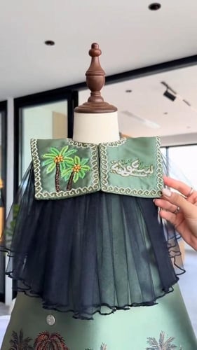 فستان اليوم الوطني جديد وحصري