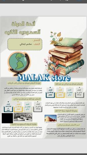 مطوية اجتماعيات الصف السادس الابتدائي ( ائمة الدول...