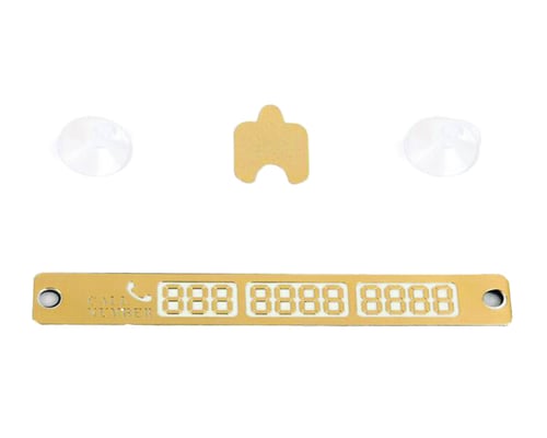 لوحة لعرض رقم هاتفك على طابلون السيارة للتواصل اثن...