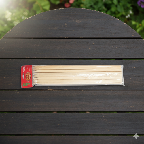 اعواد بامبو خشبية للشوي