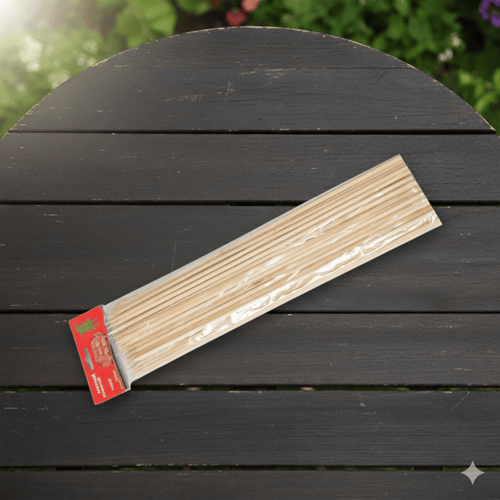 اعواد بامبو خشبية للشوي