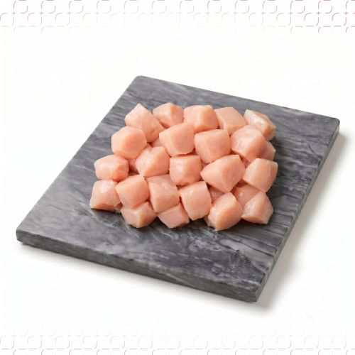 Fresh chicken pieces - Shish tawook cubes 500 gram...