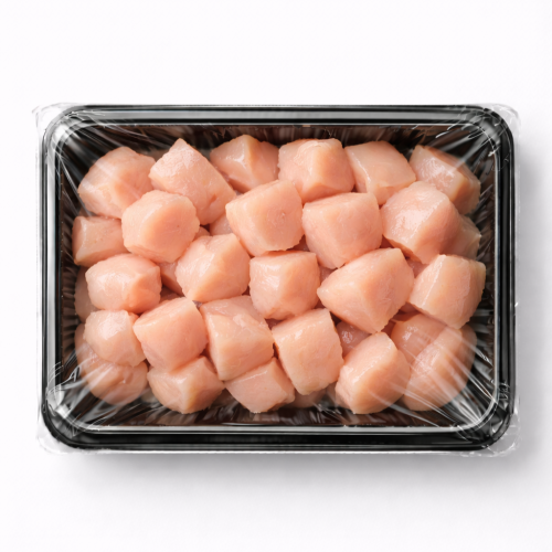 اوصال دجاج طازجة - مكعبات شيش طاووق 500 جرام