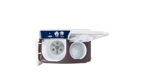 غسالة ال جي حوضين 10.5 كيلو ابيض WTT1108OW