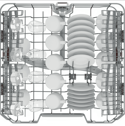 غسالة صحون دورا 12 مكان 7 برامج ابيض – (ELEGANT) م...