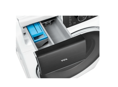 غسالة تي سي ال امامي 10 كج مع مجفف 7 كج، لون ابيض...