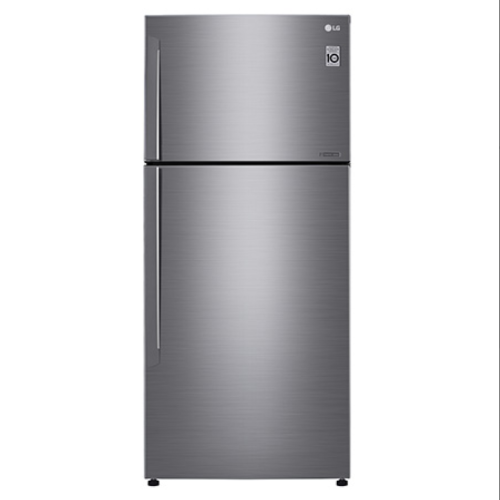 ثلاجة LG بابين 18 قدم استيل LT19CBBMIN