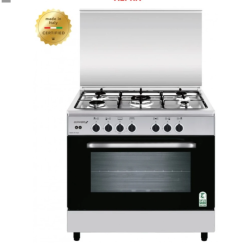 فرن غاز جليم غاز ايطالي / 5عيون / 60*90 سم / امان...